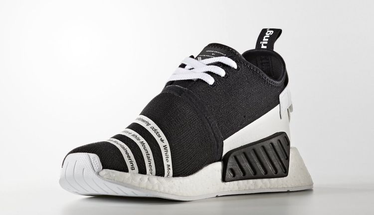 White Mountaineering x NMD_R2 Primeknit 'Core Black'