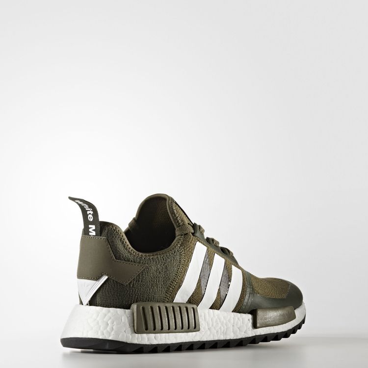 White Mountaineering x adidas NMD R1 Trail Primeknit Olive