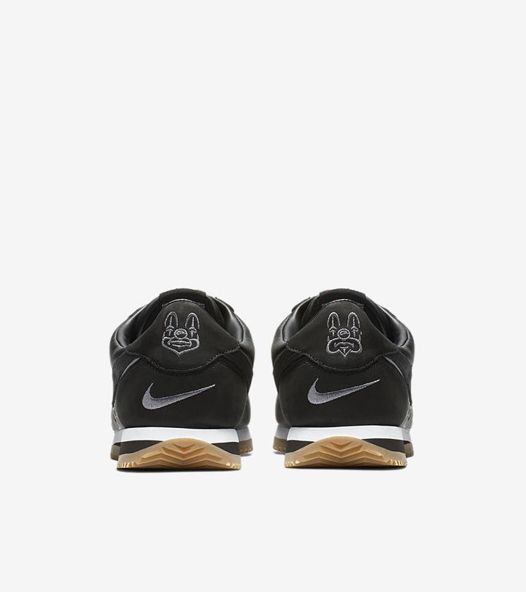 Size 9- AA4875 001 Nike Cortez x Mister Cartoon AA Black