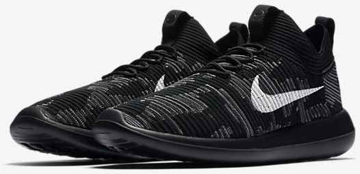 NikeLab Roshe Two Flyknit V2 Black Camo