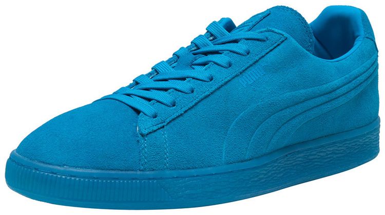 Puma Suede Emboss Iced Fluo Atomic Blue