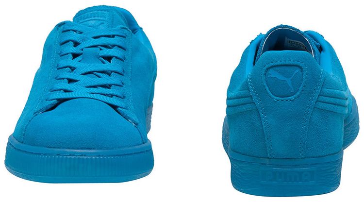 Puma Suede Emboss Iced Fluo Atomic Blue