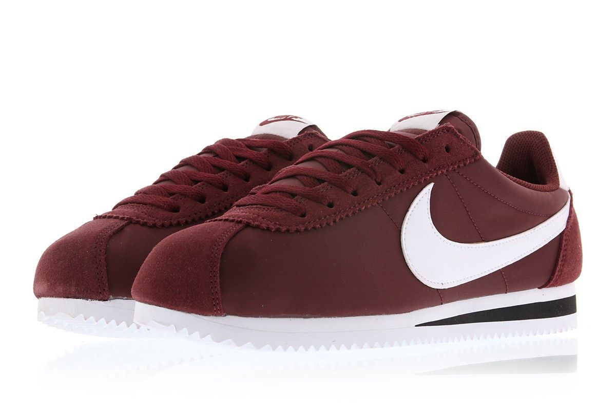 Nike cortez dark team red store