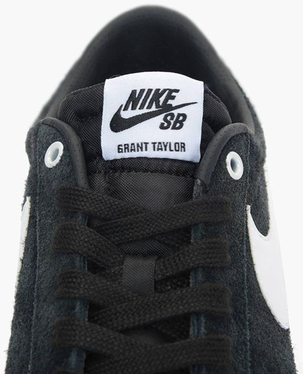 Grant Taylor x Nike Blazer Low Black White Gold
