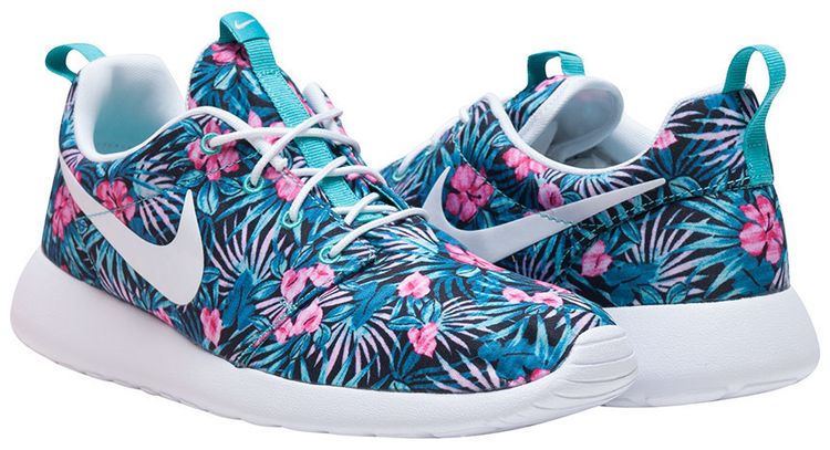 Nike Roshe One Print Premium Washed Teal