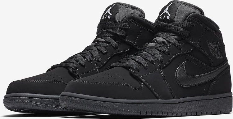 Air Jordan 1 Retro Mid Black