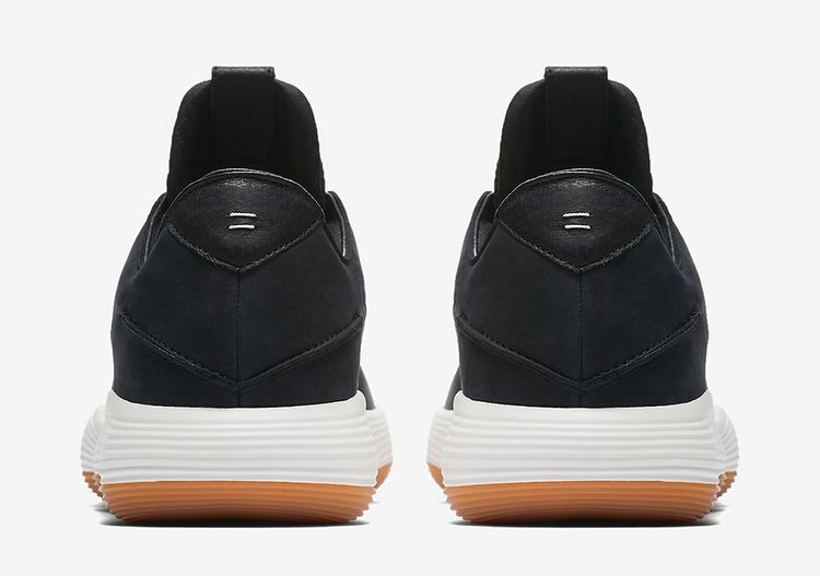 Nike Hyperdunk 2017 Low LMTD Black Leather Gum Sole Mens 9 897636-003 Nike Hyperdunk Low 2017, Premium Black White Gum, Men main image 3