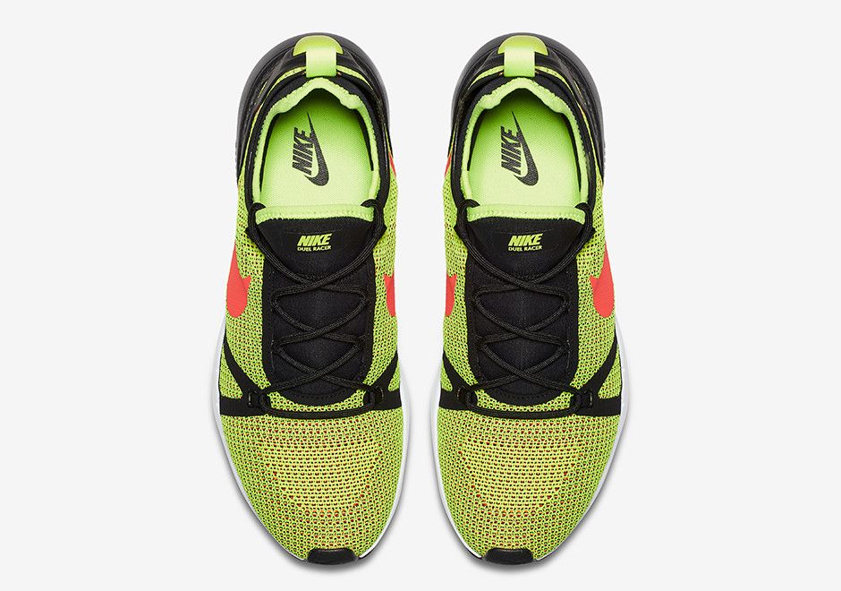 Nike duel racer green top