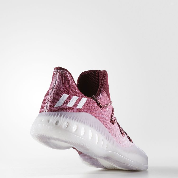 Adidas Crazy Explosive 2017 Primeknit Low Grey White Burgundy