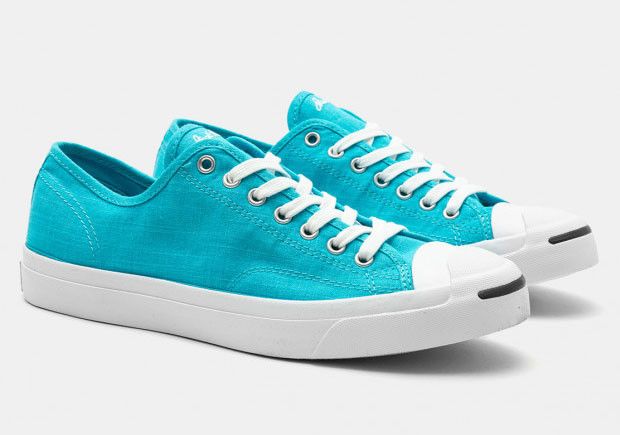 Buy Converse Jack Purcell Open Textile Ox 'Cyan' - 155635C 453 | GOAT