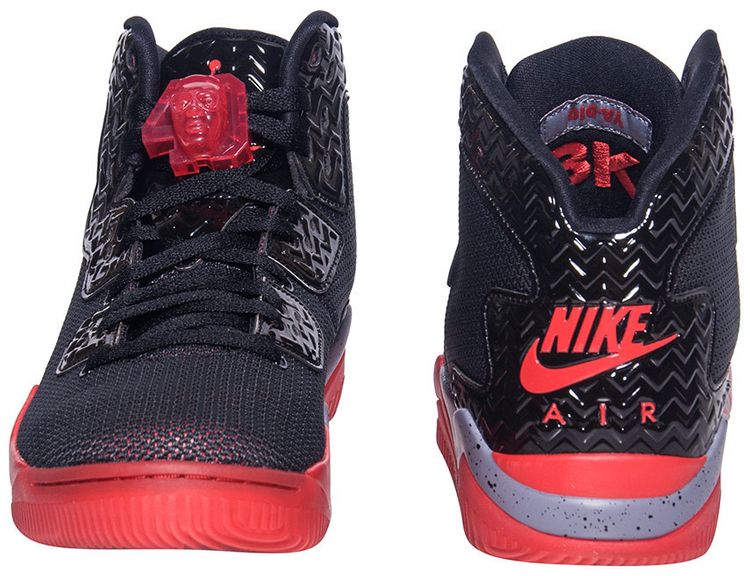 Air Jordan Air Spike Forty PE Black Fire Red