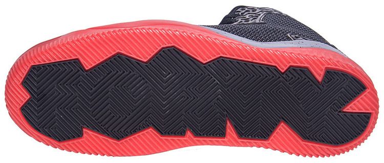 Air Jordan Air Spike Forty PE Black Fire Red