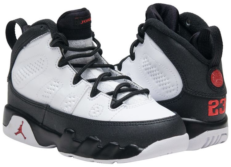 Air Jordan 9 Retro PS White Varsity Red