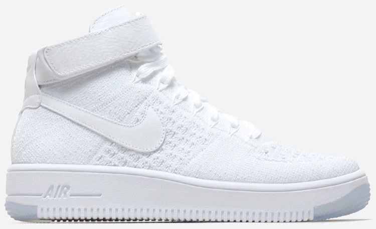 Nike Wmns Air Force 1 Flyknit Triple White