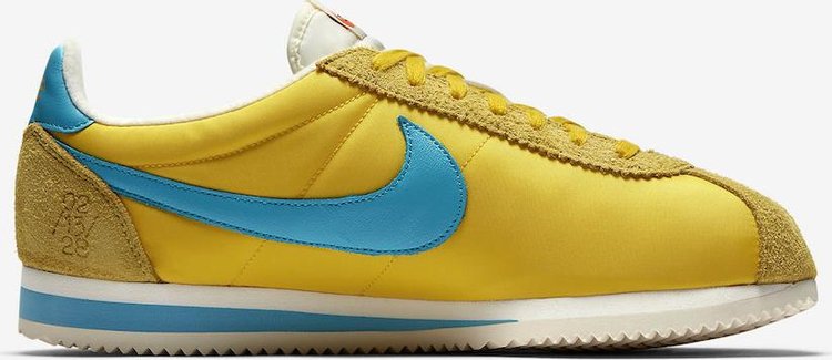 Kenny Moore x Classic Cortez Nylon QS Tour Yellow