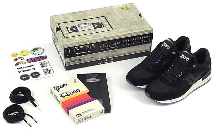 The Good Will Out x Saucony Shadow 5000 VHS
