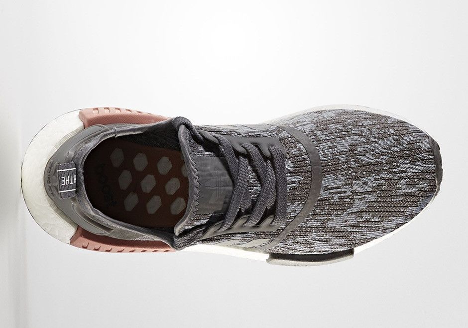 Pink and grey adidas nmd r1 store