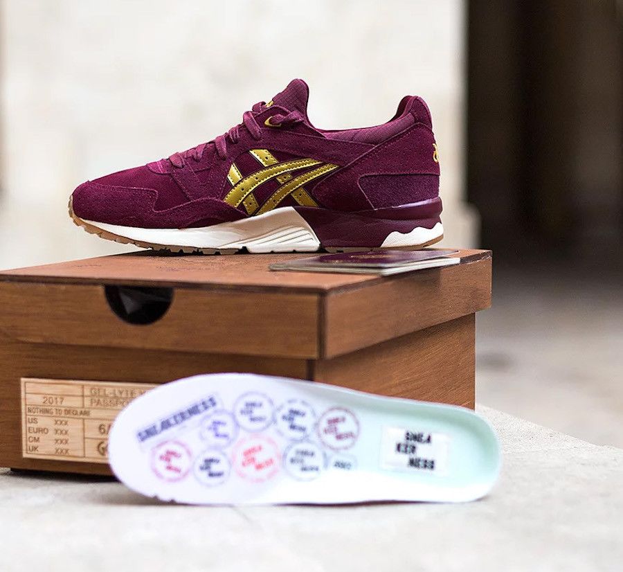 Buy Sneakerness x Gel Lyte 5 Passport H7CSK GOAT CA