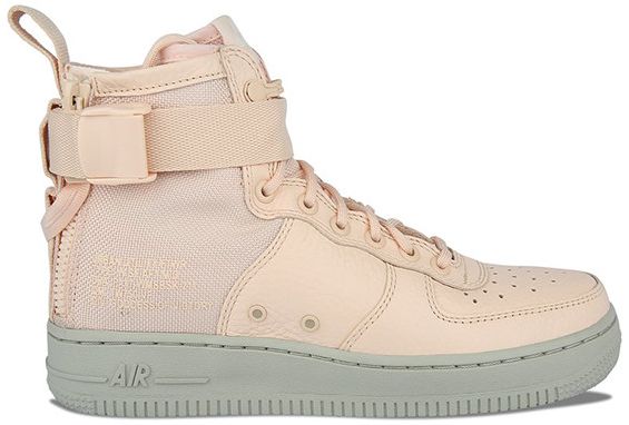 Nike Wmns SF Air Force 1 Mid Orange Quartz