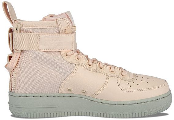 Nike Wmns SF Air Force 1 Mid Orange Quartz