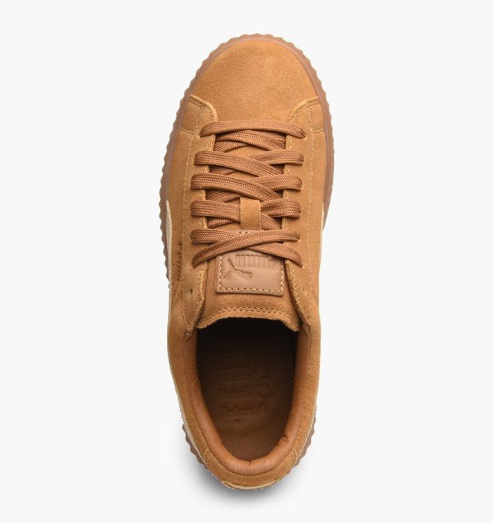 Buy Fenty x Wmns Cleated Creeper Golden Brown 366268 02 GOAT