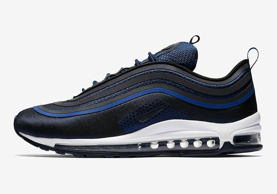 Nike air max 97 black and blue online