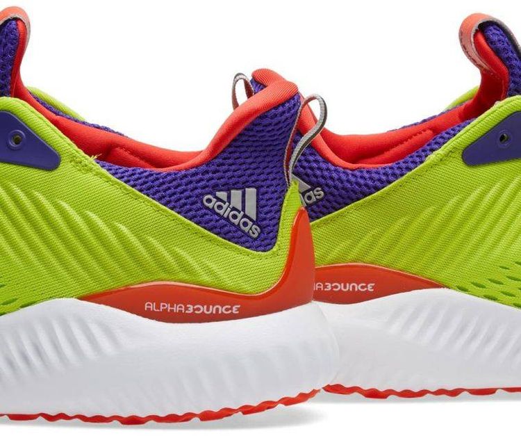 Kolor x adidas Alphabounce Semi Solar Yellow
