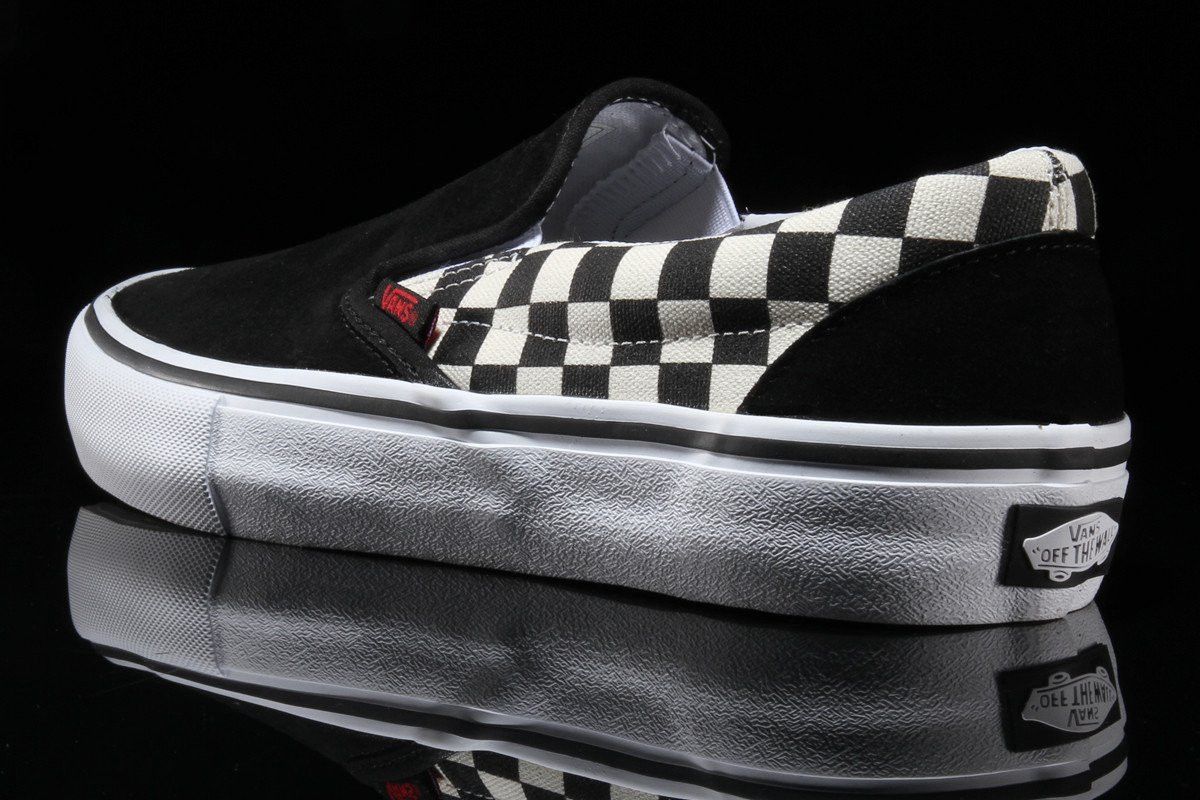 Buy Thrasher x Slip On Pro Checkerboard VN0A347VOJ6 GOAT