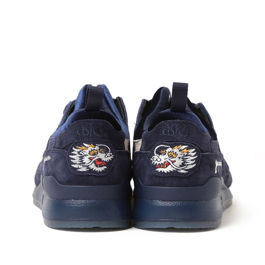 Size 10.0 Mita Sneakers x Beams x Gel Lyte 3 Navy Souvenir Jacket