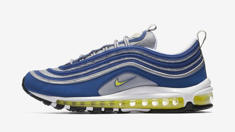 White yellow red blue air max 97 best sale