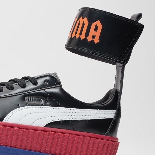 Buy Fenty x Wmns Ankle Strap Creeper Red Bud 366264 01 GOAT