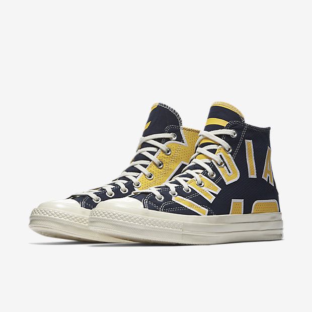 Size 8.0 Chuck Taylor All Star Premium Hi Indiana Pacers