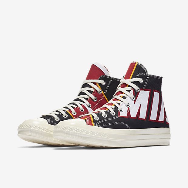 Size 10.0 Chuck Taylor All Star Premium Hi Miami Heat