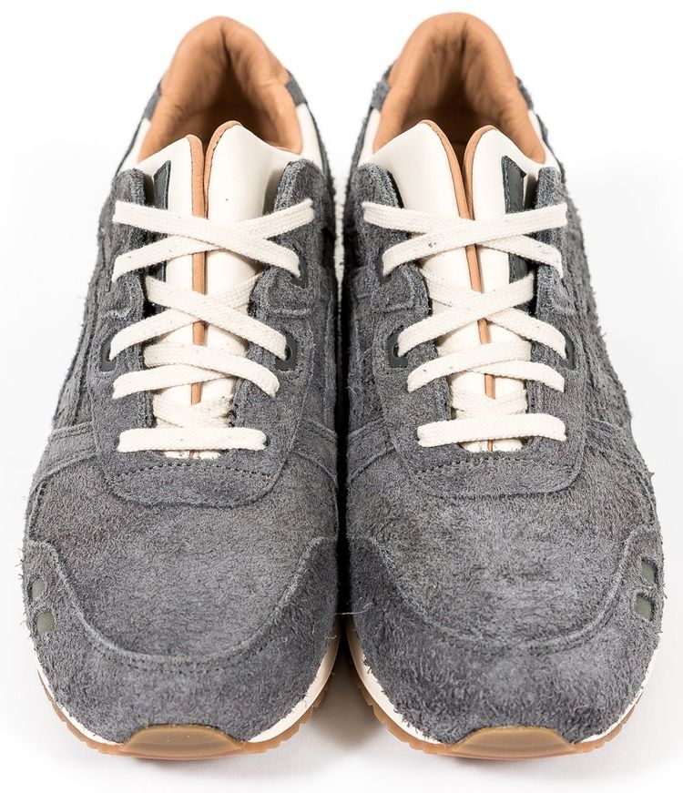 Packer Shoes x JCrew x ASICS Gel Lyte 3 1907 Collection Charcoal