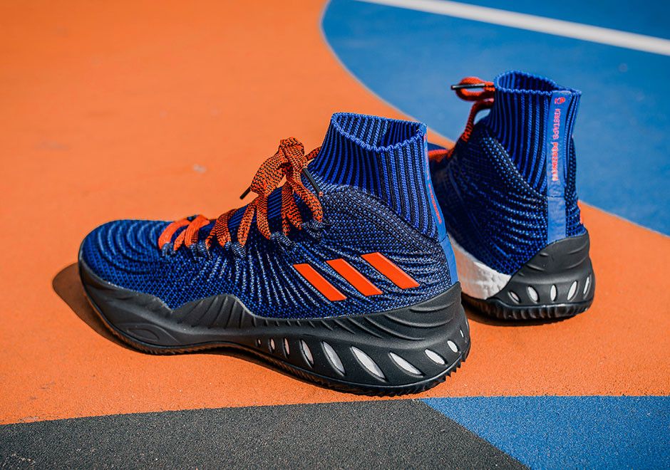 Crazy explosive 2017 primeknit blue top