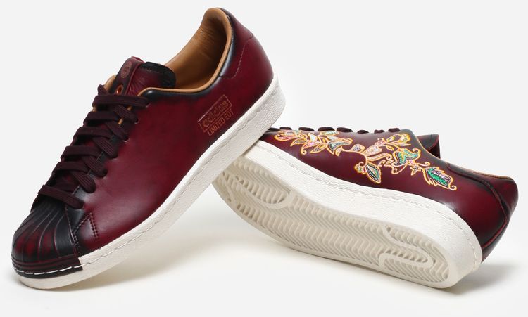 Limited Edt x adidas Superstar Burgundy