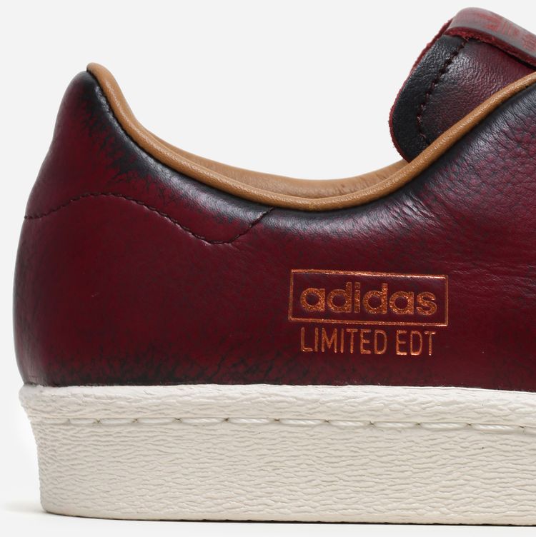 Limited Edt x adidas Superstar Burgundy