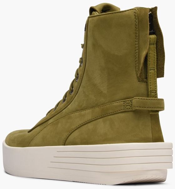 The Weeknd x Puma Parallel Green Olive