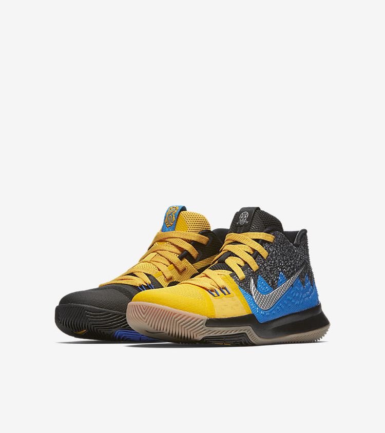 Kyrie 3 yellow and blue new arrivals