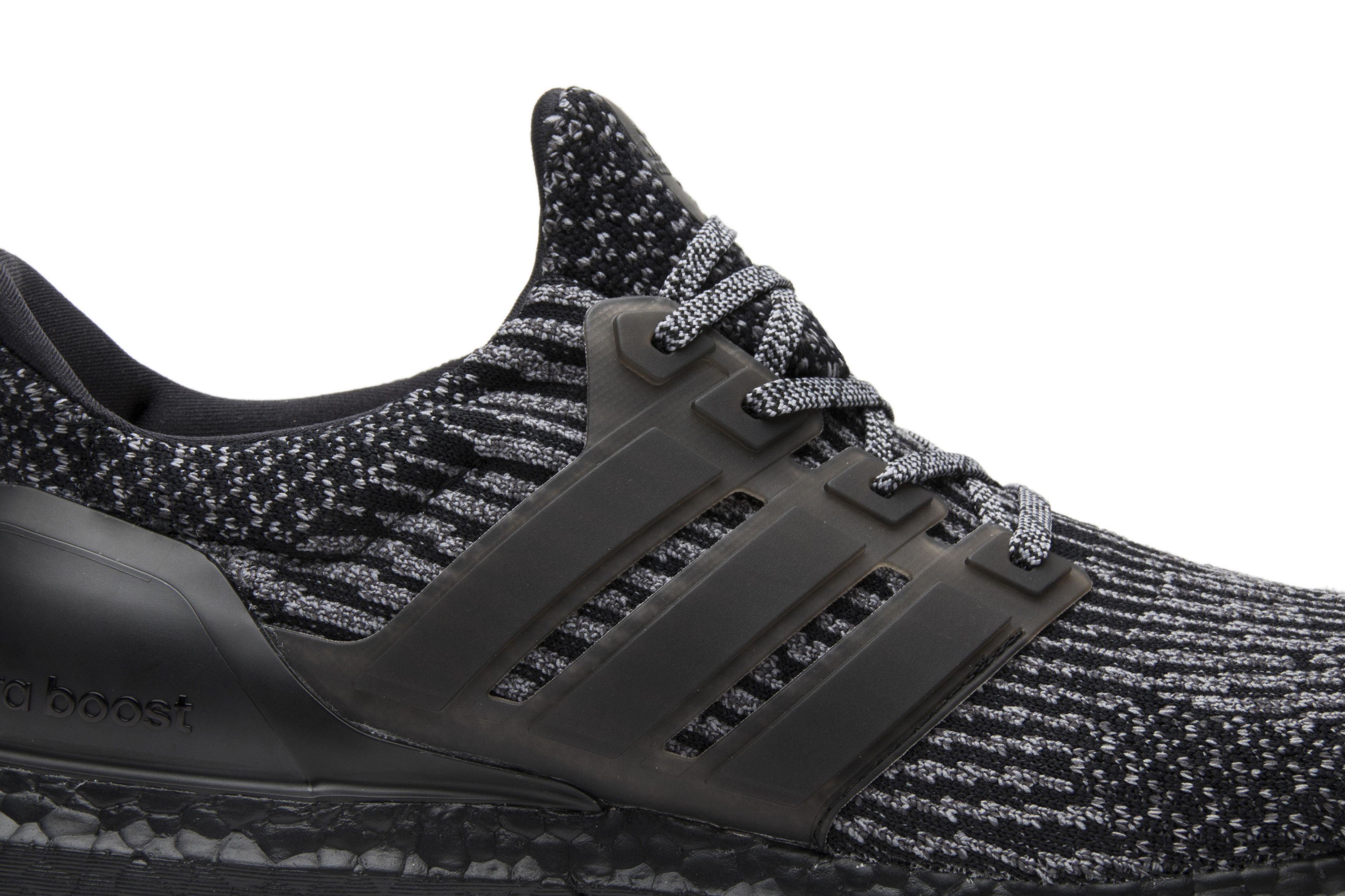 Ultra boost black and silver cheap