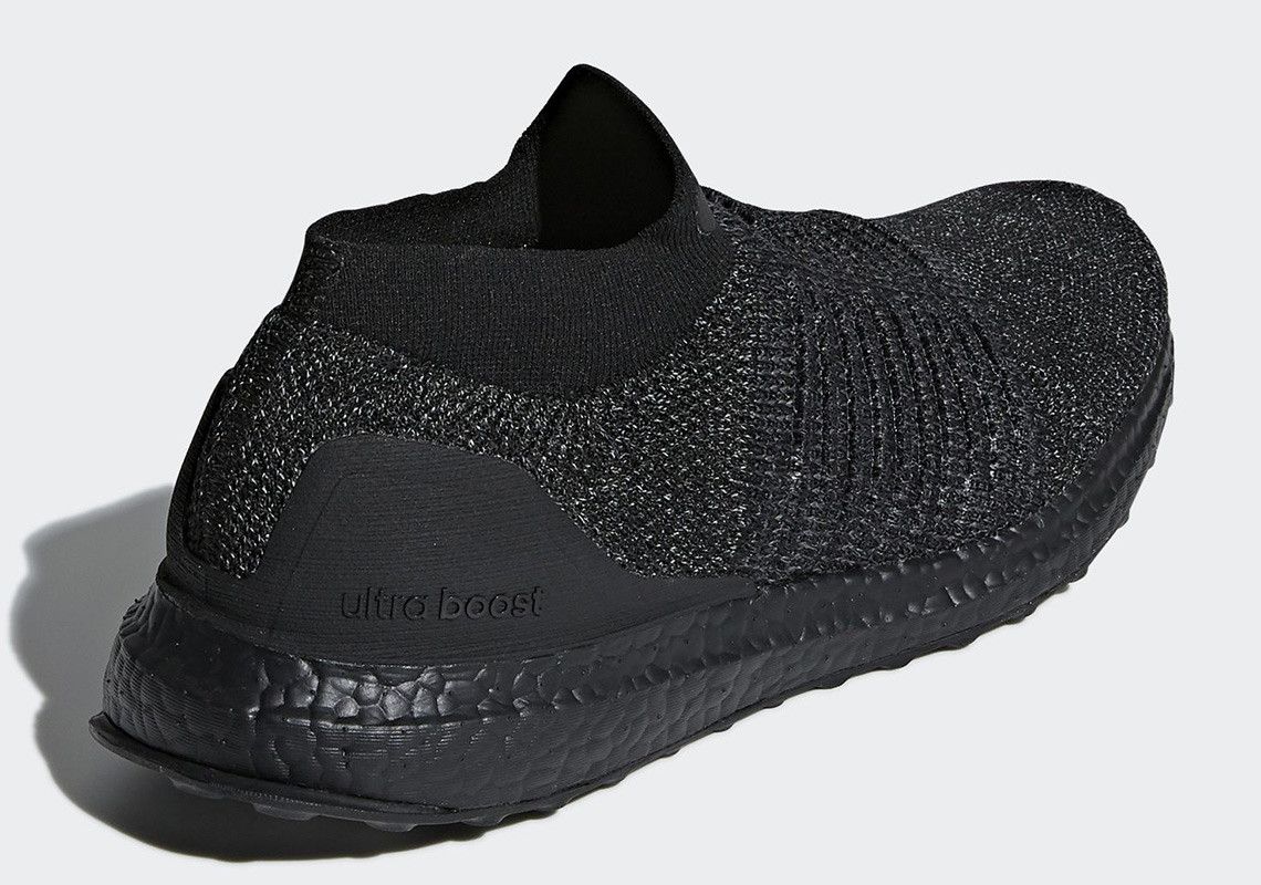 Buy UltraBoost Laceless Triple Black BB6222 GOAT