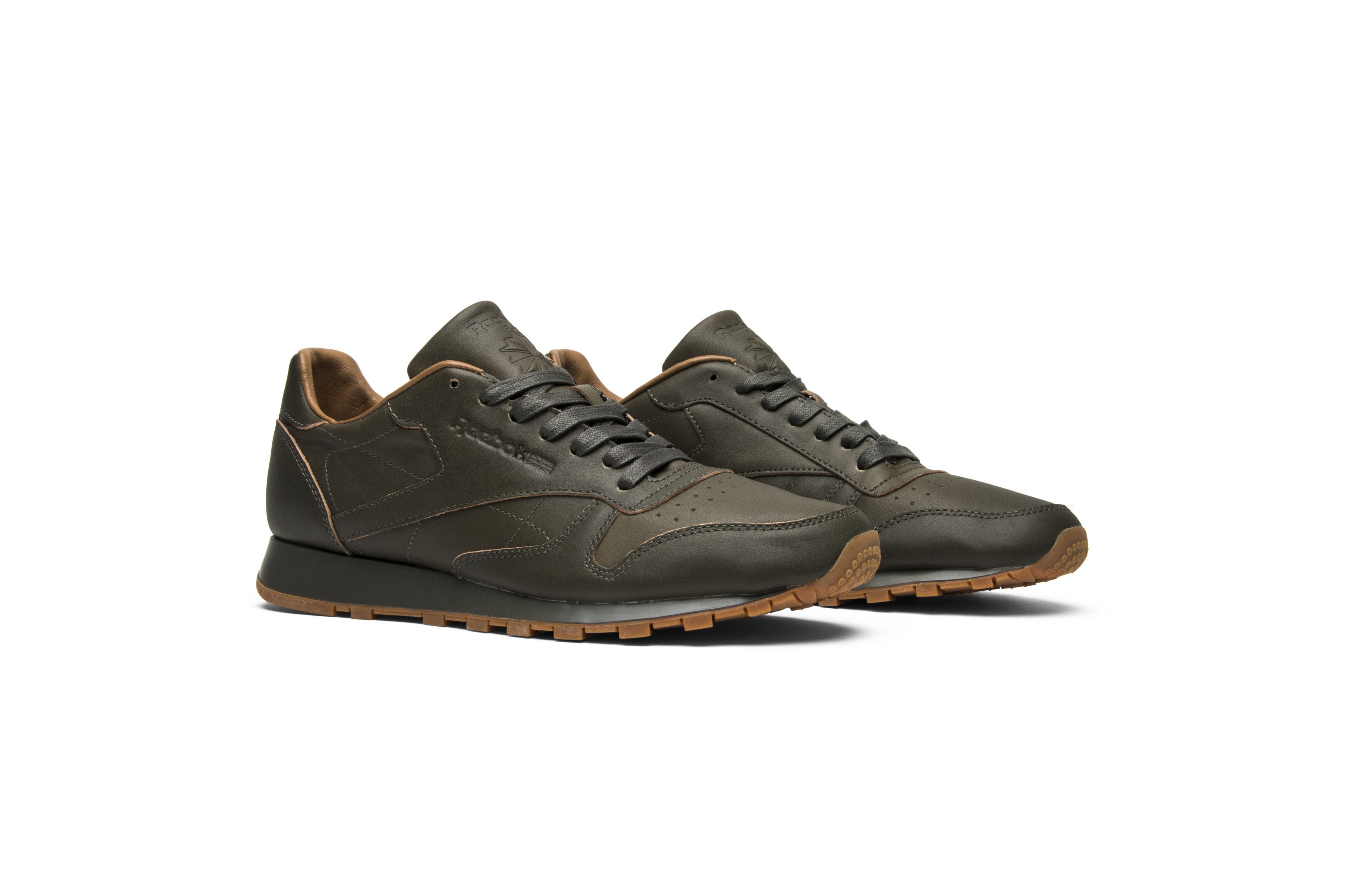 Size 7.5 Kendrick Lamar x Classic Leather Lux 'Olive'