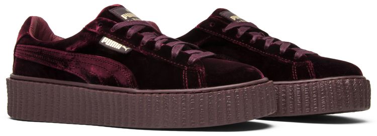 Puma Fenty x Wmns Velvet Creeper Burgundy
