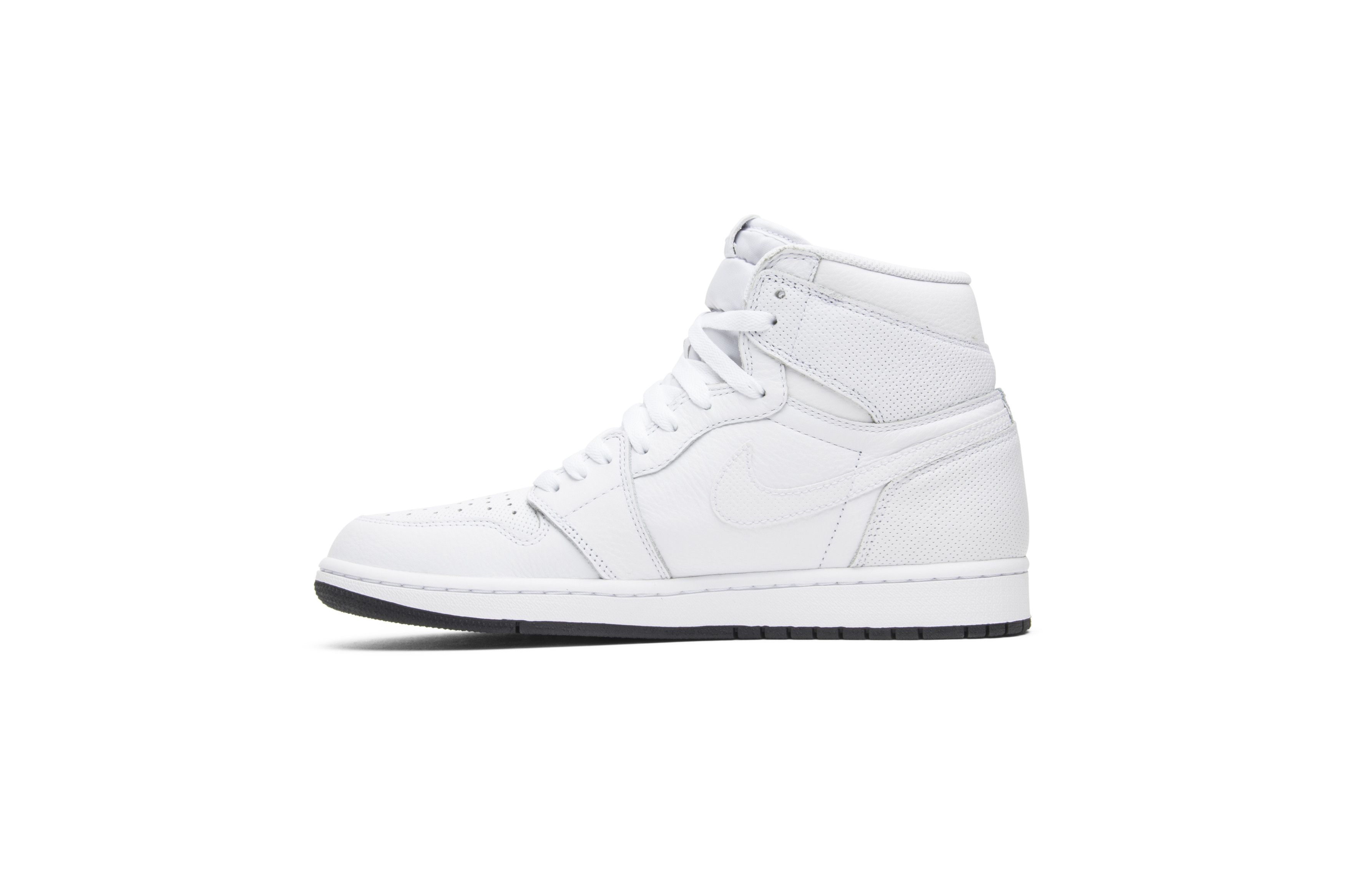[美品]Jordan 1 \"White Perforated\" Jordan 1 Retro White Perforated Men's - 555088-100 - US