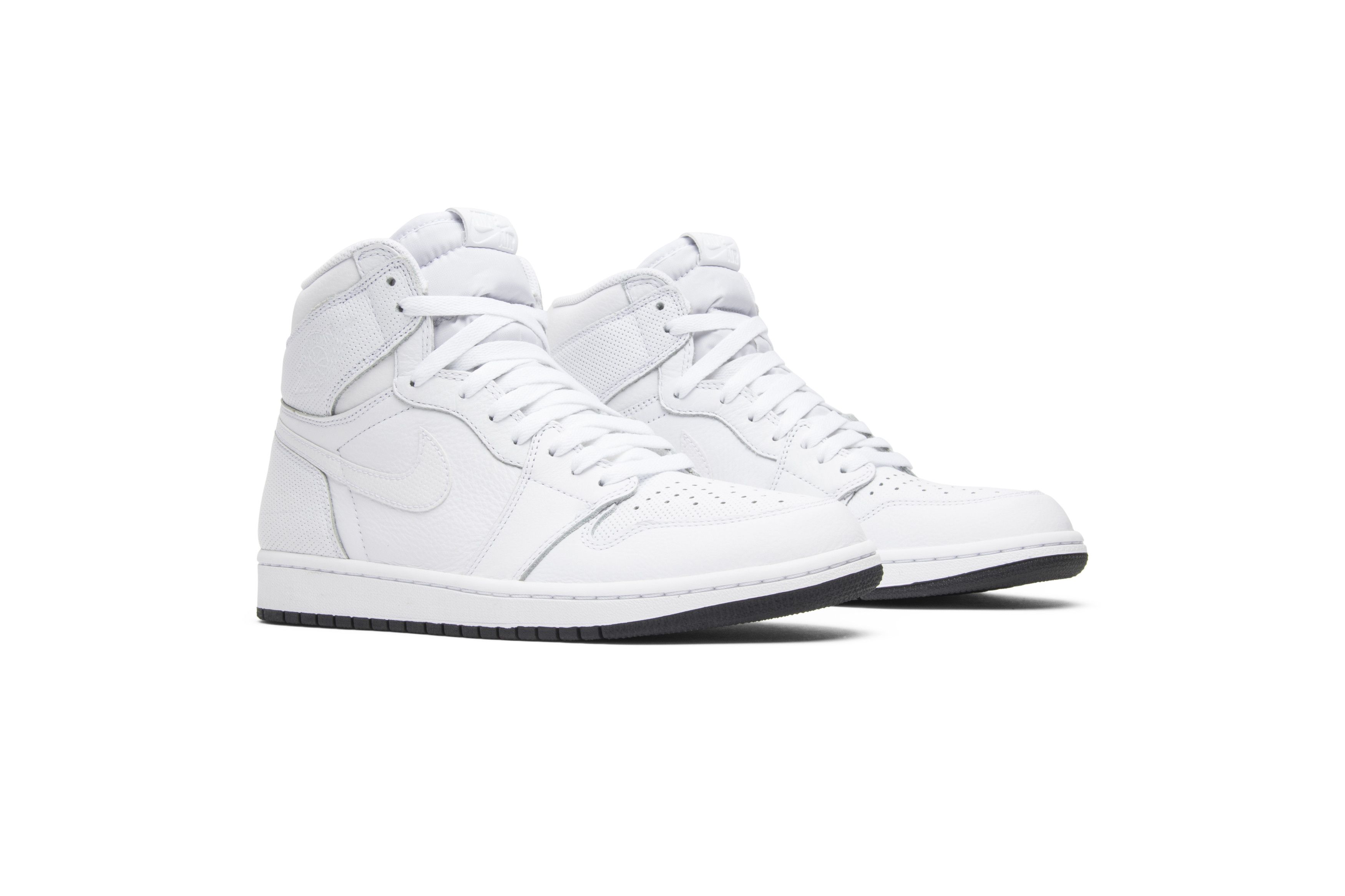 White air jordan retro 1 store