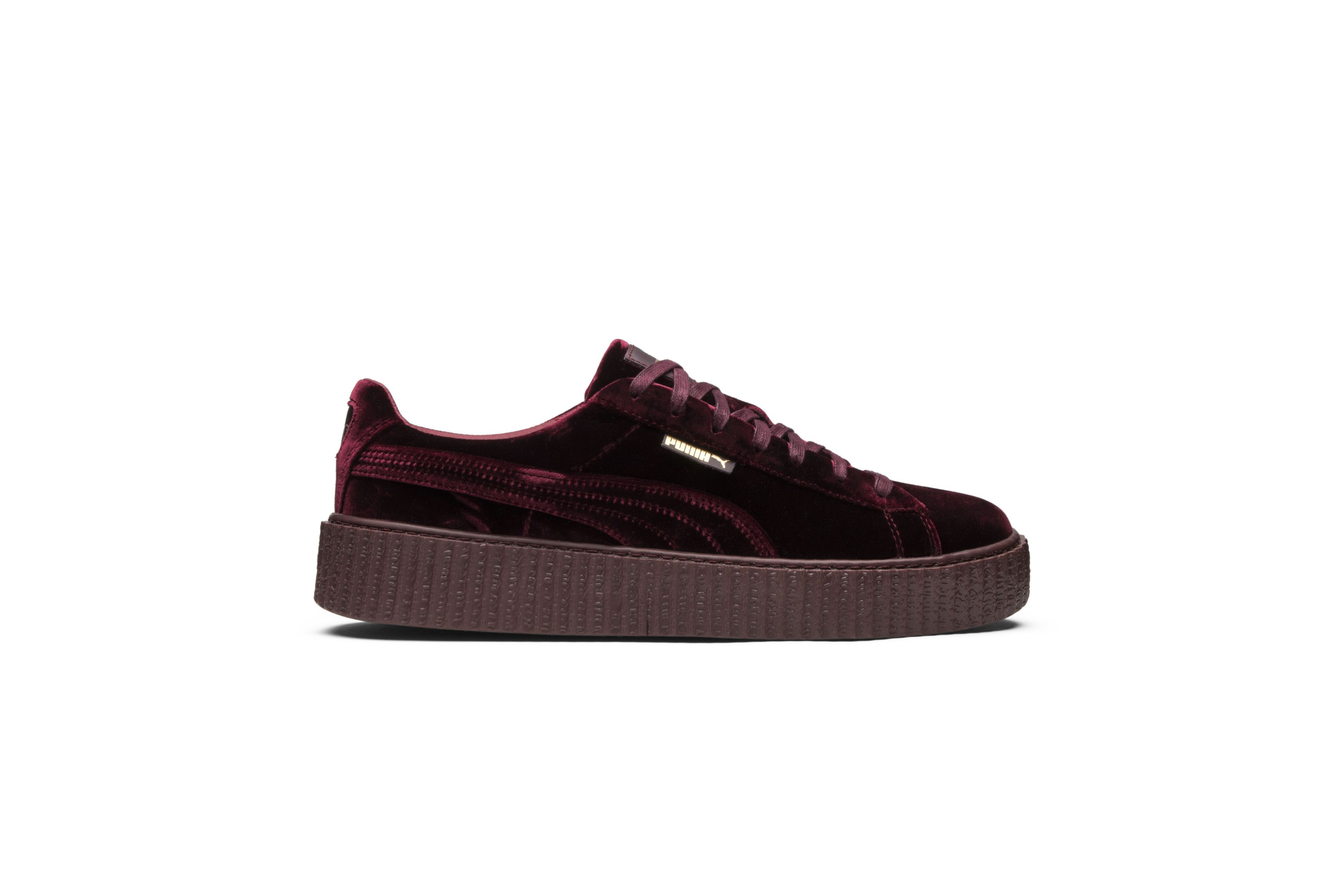 Creepers rihanna burgundy top