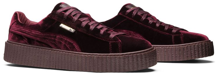 Puma Fenty x Velvet Creeper Burgundy