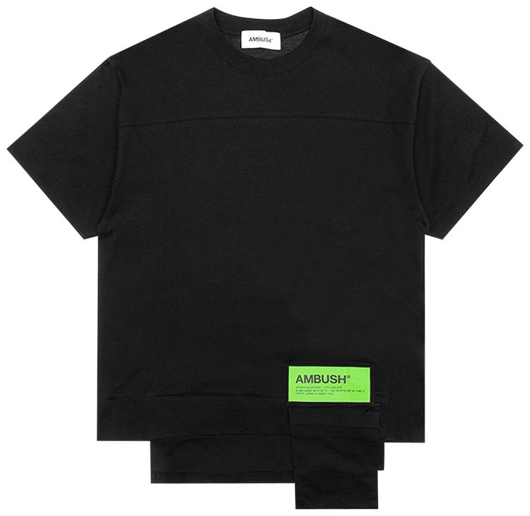 Ambush Waist Pocket T Shirt Black