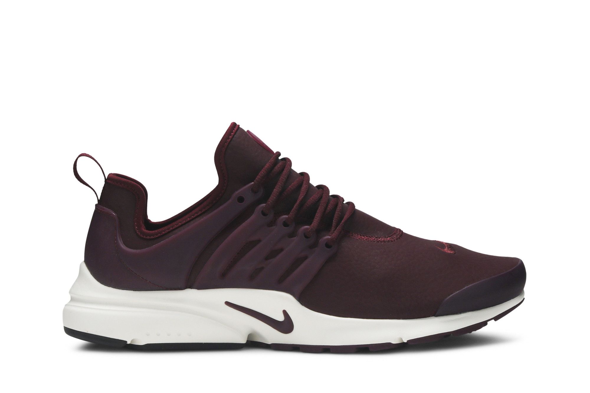 Maroon and black nike presto hot sale