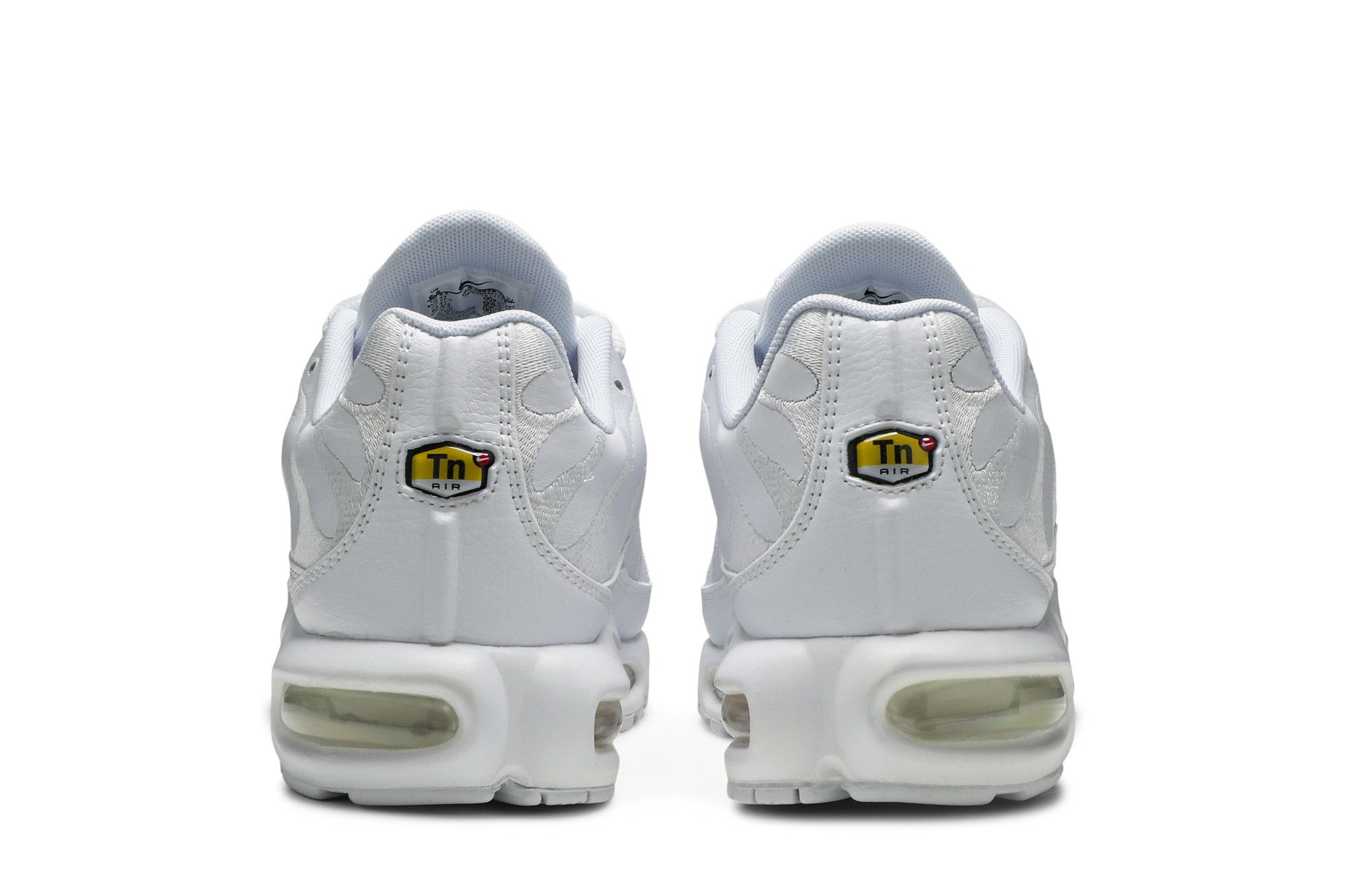 Air max tn all white top